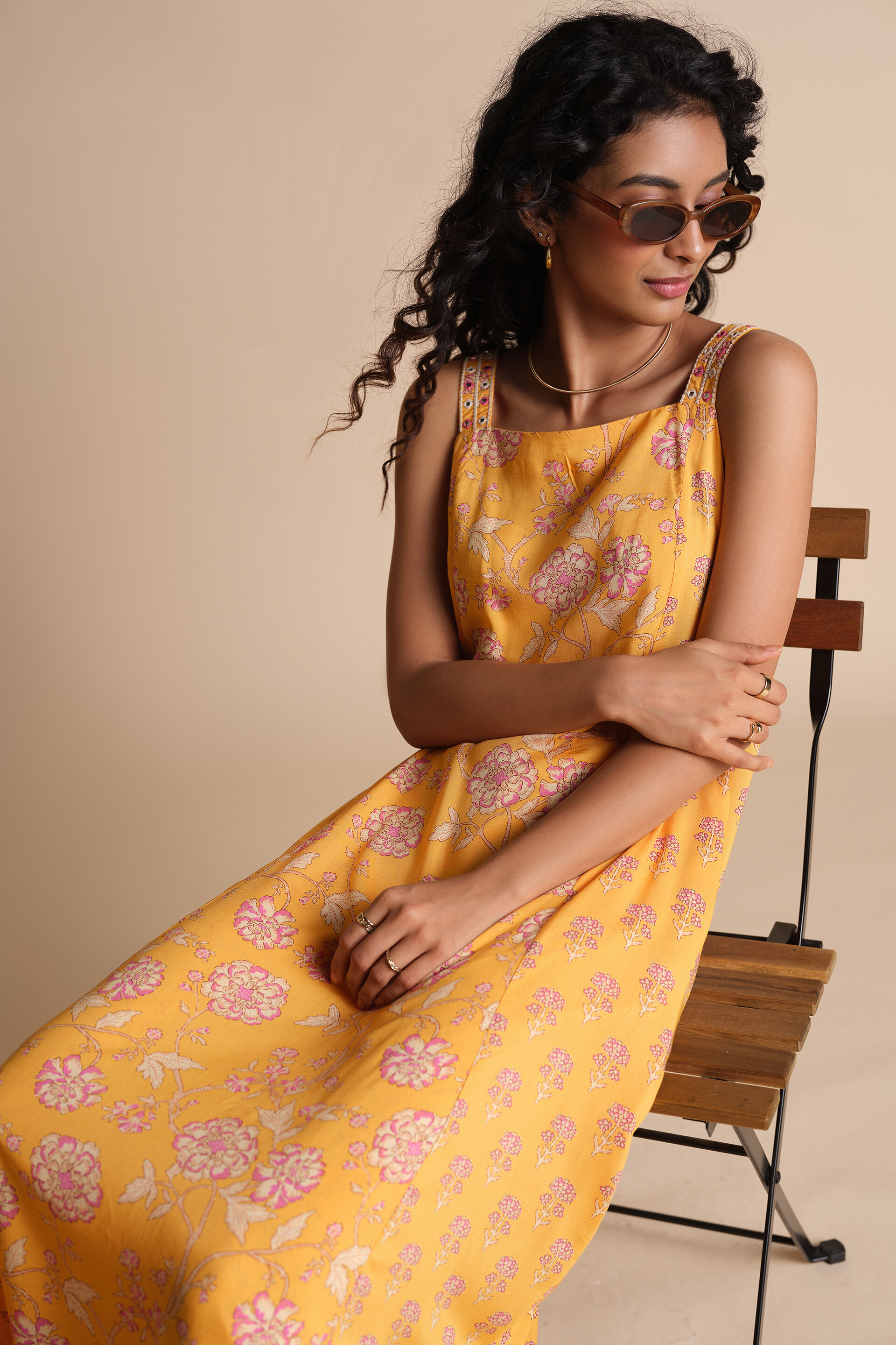 Summer Noor Kurta, Mustard, image 6